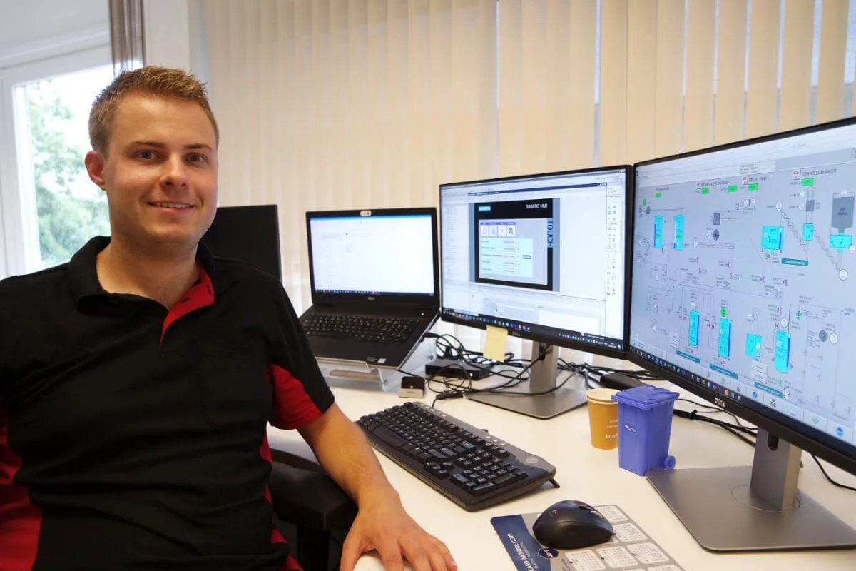 Portret van Arnold, Software Engineer via T-Level