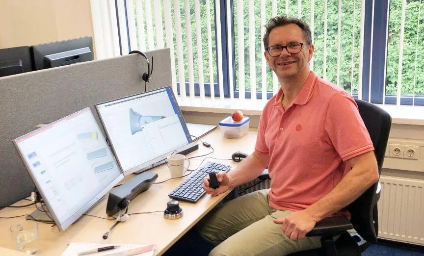 Portret van Erwin, Mechanical Product Engineer via T-Level