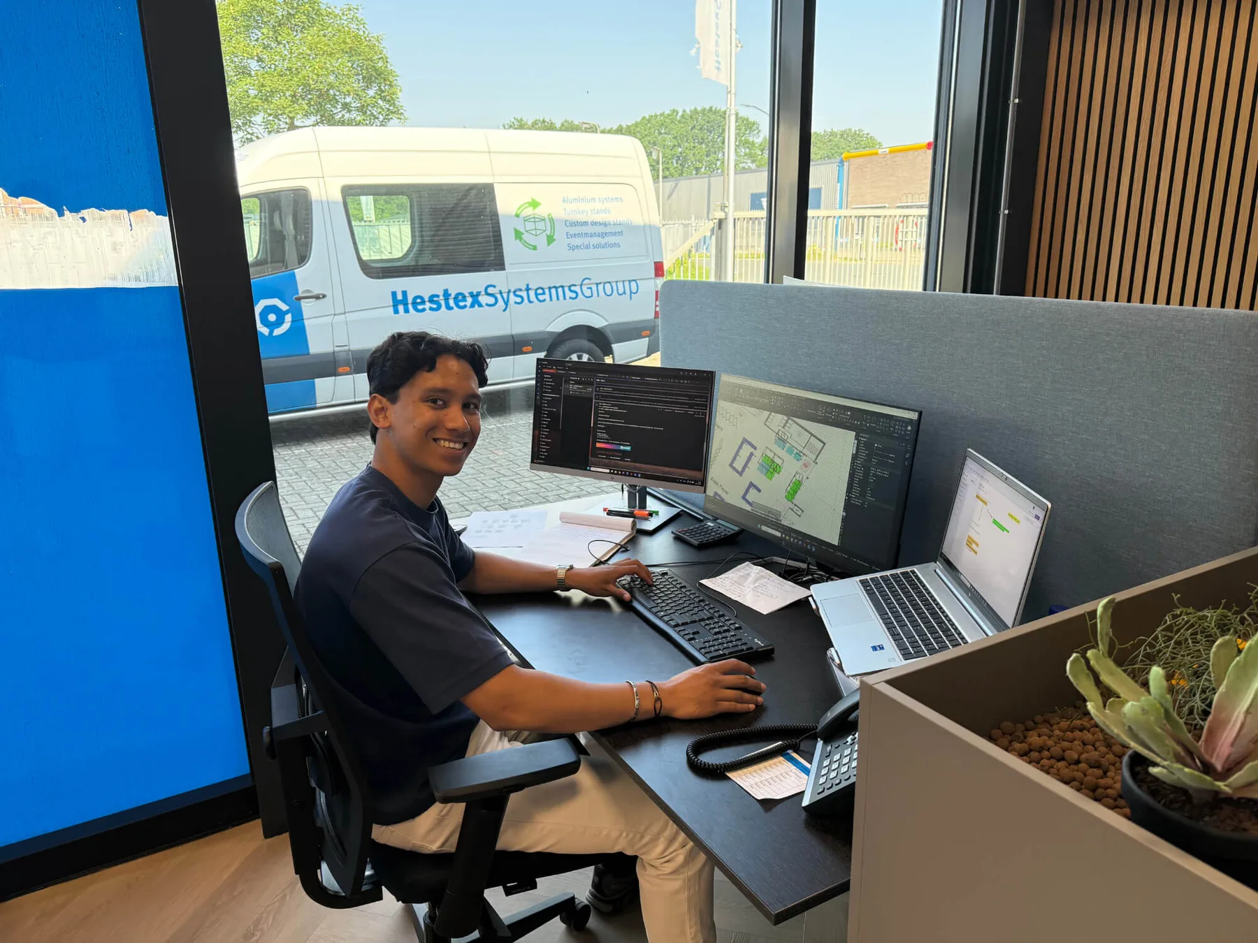Junior Projectleider Omar